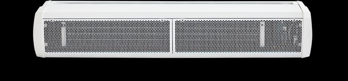 A surface-mounted C Series air curtain